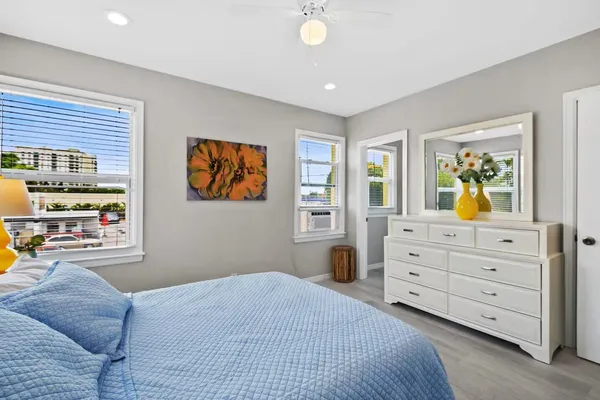 a view of wooden floor with a chair