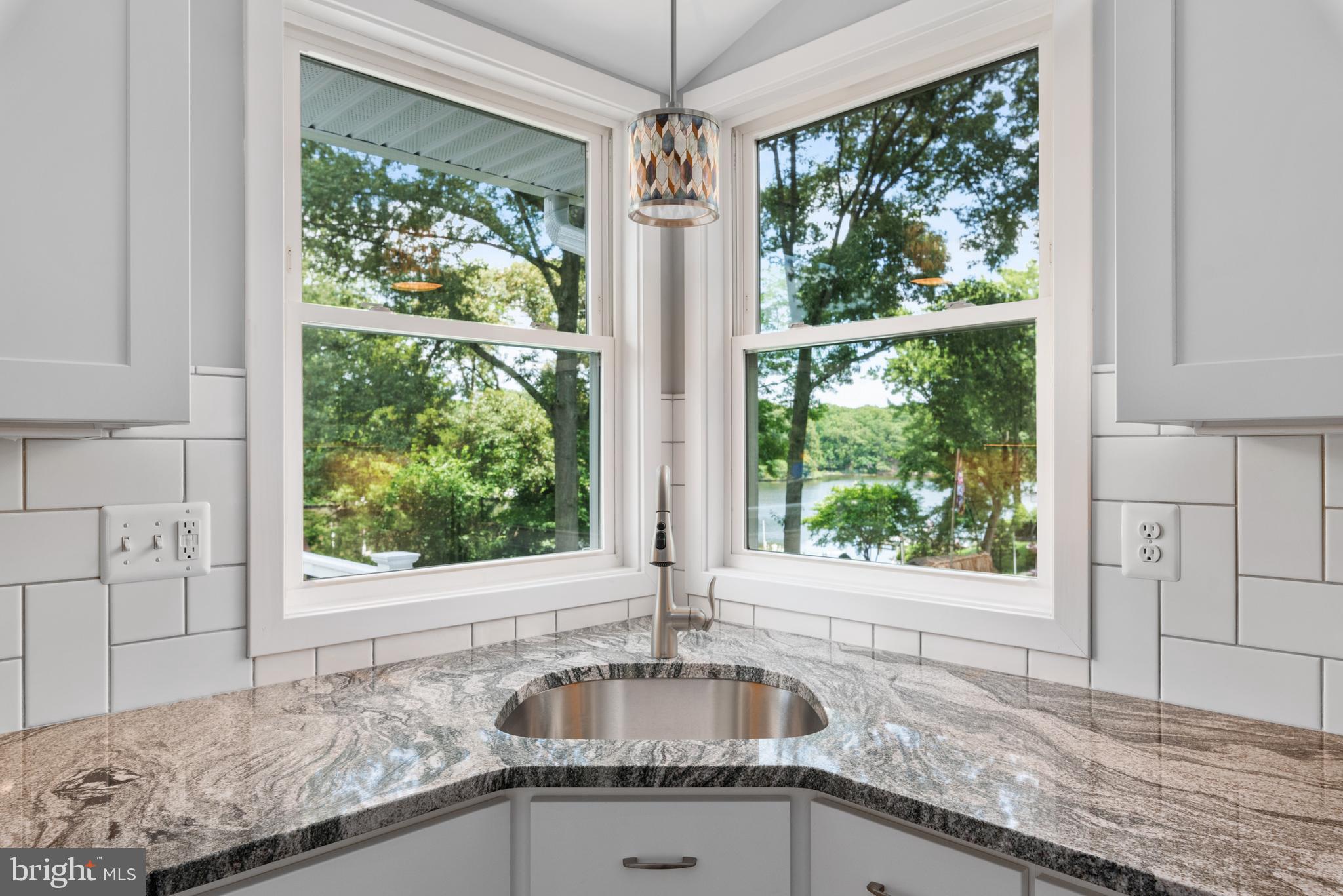 444 Royal Beach Road Pasadena, MD 21122 - Photo 11 of 52 Water View from Kitchen