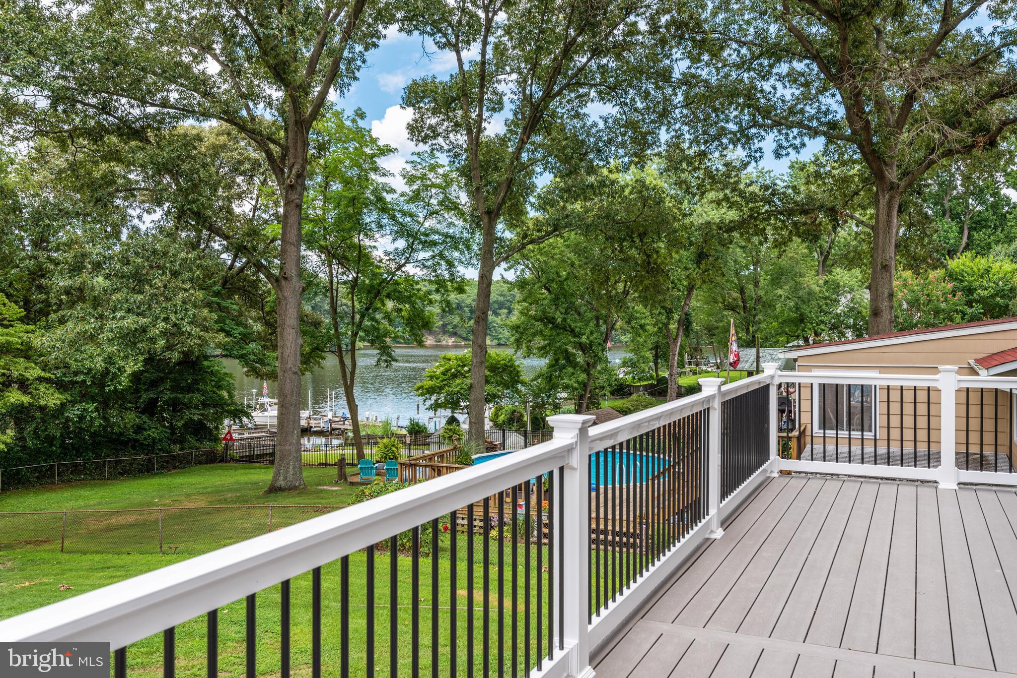 444 Royal Beach Road Pasadena, MD 21122 - Photo 41 of 52 Large Deck Great for Entertaining
