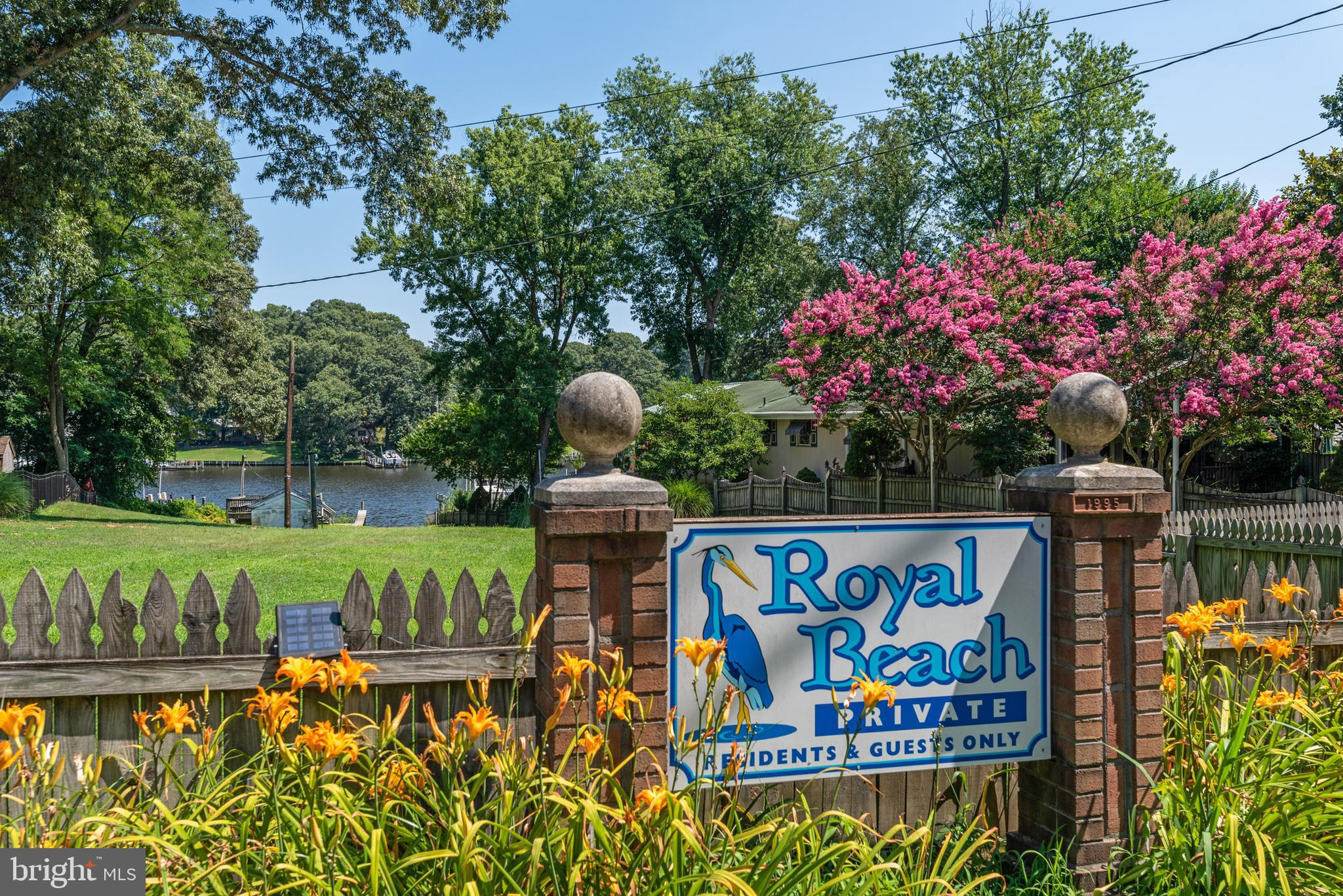 444 Royal Beach Road Pasadena, MD 21122 - Photo 48 of 52 Community Beach Entrance