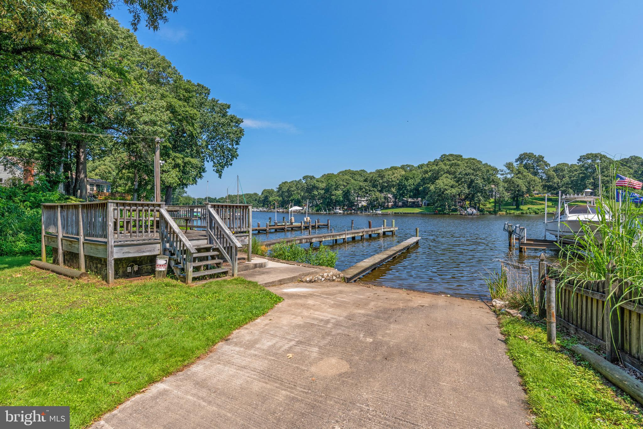 444 Royal Beach Road Pasadena, MD 21122 - Photo 50 of 52 Boat Ramp, Comm. Deck and Piers