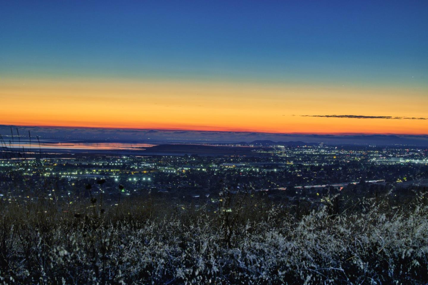 1339 Terra Vista Milpitas, CA 95035 - Photo 26 of 32 a view of a city with sunset view