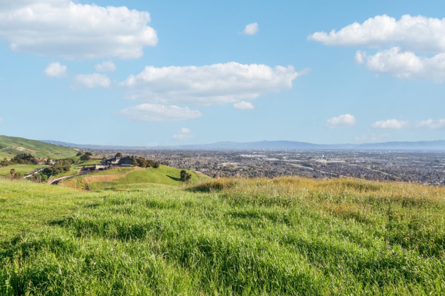 1339 Terra Vista Milpitas, CA 95035 - Photo 6 of 32 a view of a big yard with lots of green space and mountain view