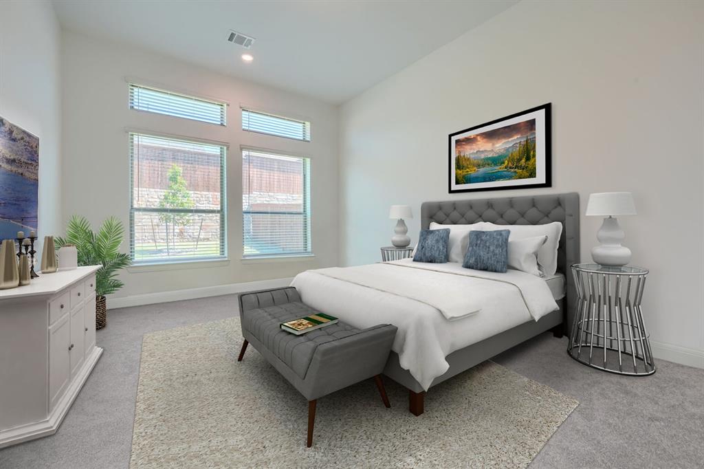 1348 Bay Laurel Road Fate, TX 75087 - Photo 16 of 35 a bedroom with a bed and a window