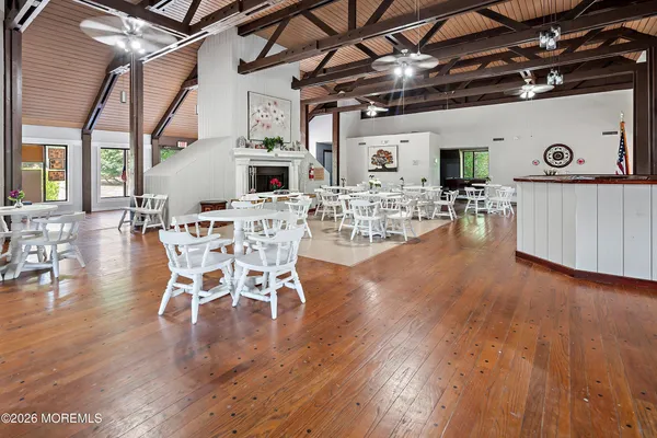 a view of a room with an empty space