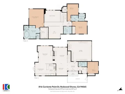 $2,788,872 | 816 Corriente Point Drive, Redwood Shores, CA 94065