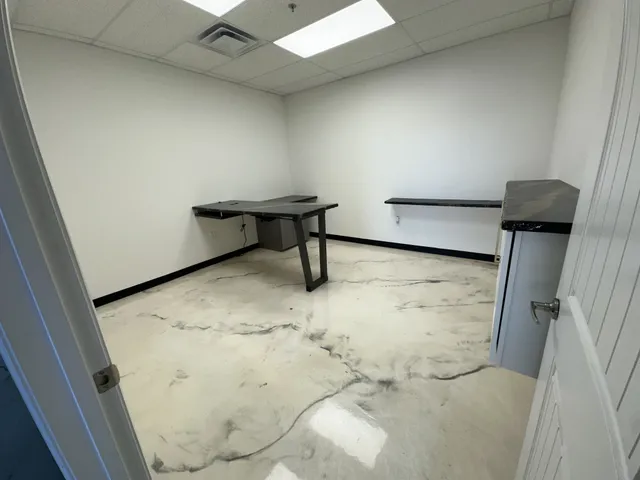 a view of empty room