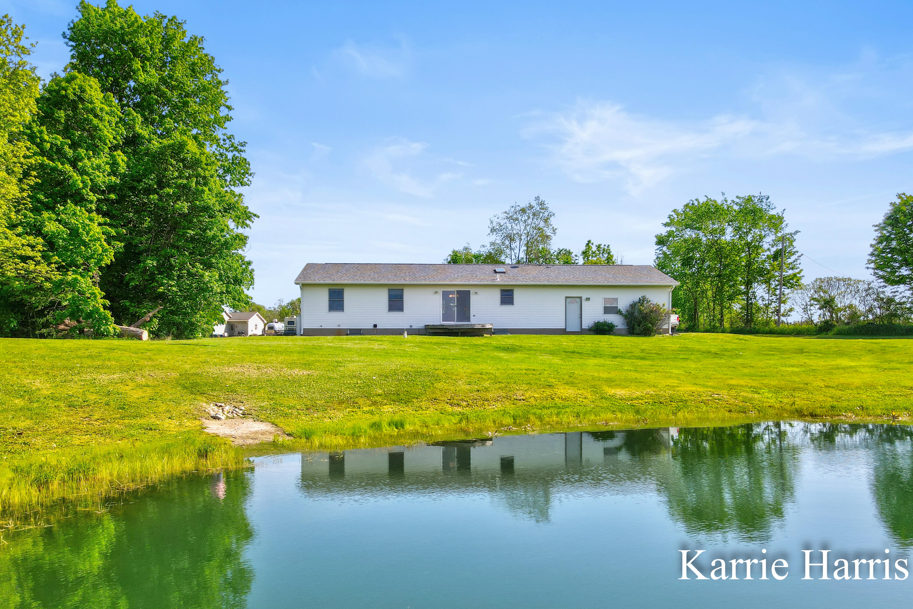 6048 Cedar Lake Road Southeast Sheridan, MI 48884 - Photo 32 of 39 house/pond