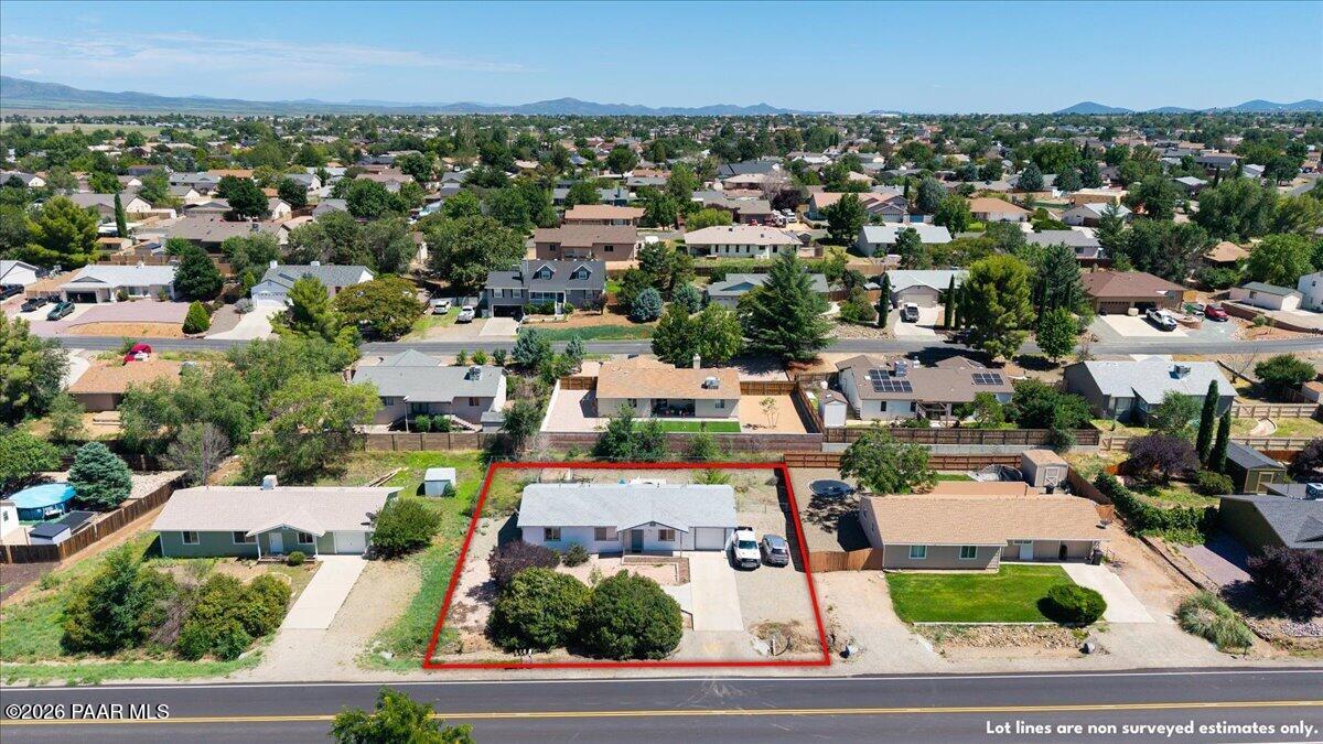 5291 North Robert Road Prescott Valley, AZ 86314 - Photo 27 of 31 Aerial View N
