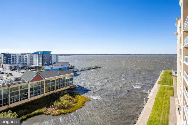 a view of city from balcony