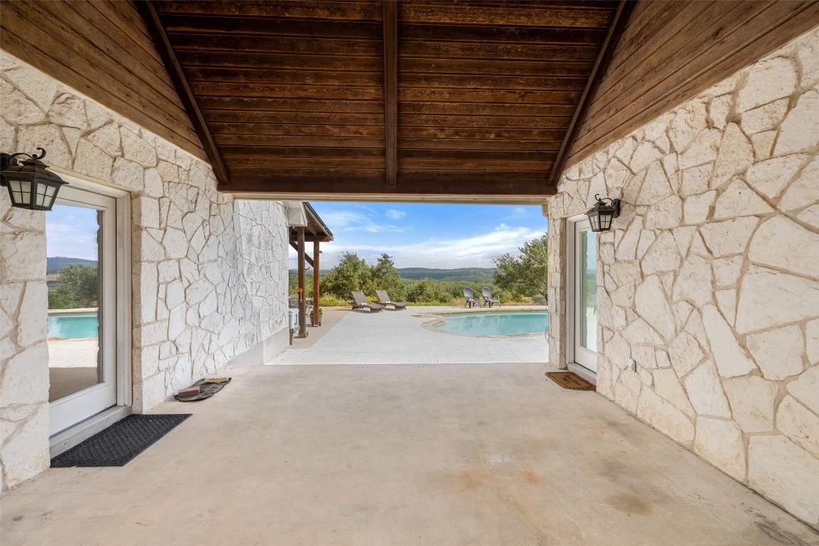 3108 Rolling Hills Road Blanco, TX 78606 - Photo 25 of 39 a view of a pathway with a road