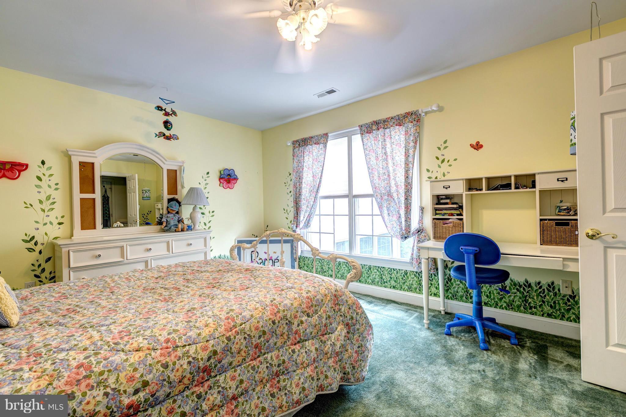 1217 Berans Road Owings Mills, MD 21117 - Photo 19 of 30 Bedroom With Custom Mural