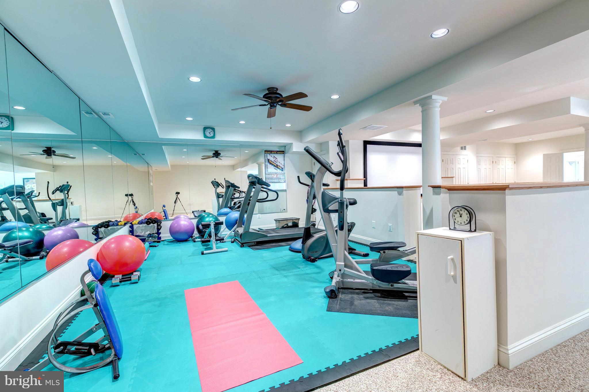 1217 Berans Road Owings Mills, MD 21117 - Photo 21 of 30 Exercise Room In Lower Level