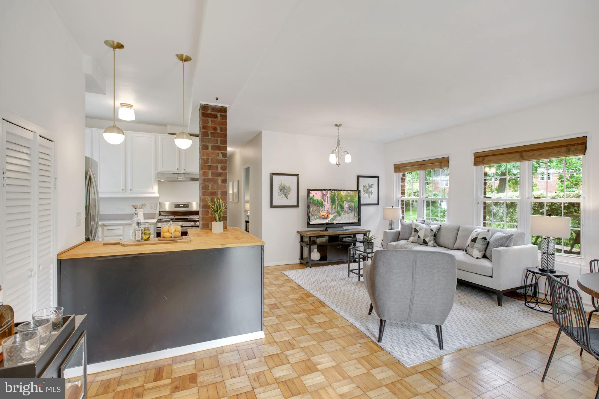 3769 Gunston Road Alexandria, VA 22302 - Photo 7 of 47 Let's Admire these Gorgeous Parquet Floors!