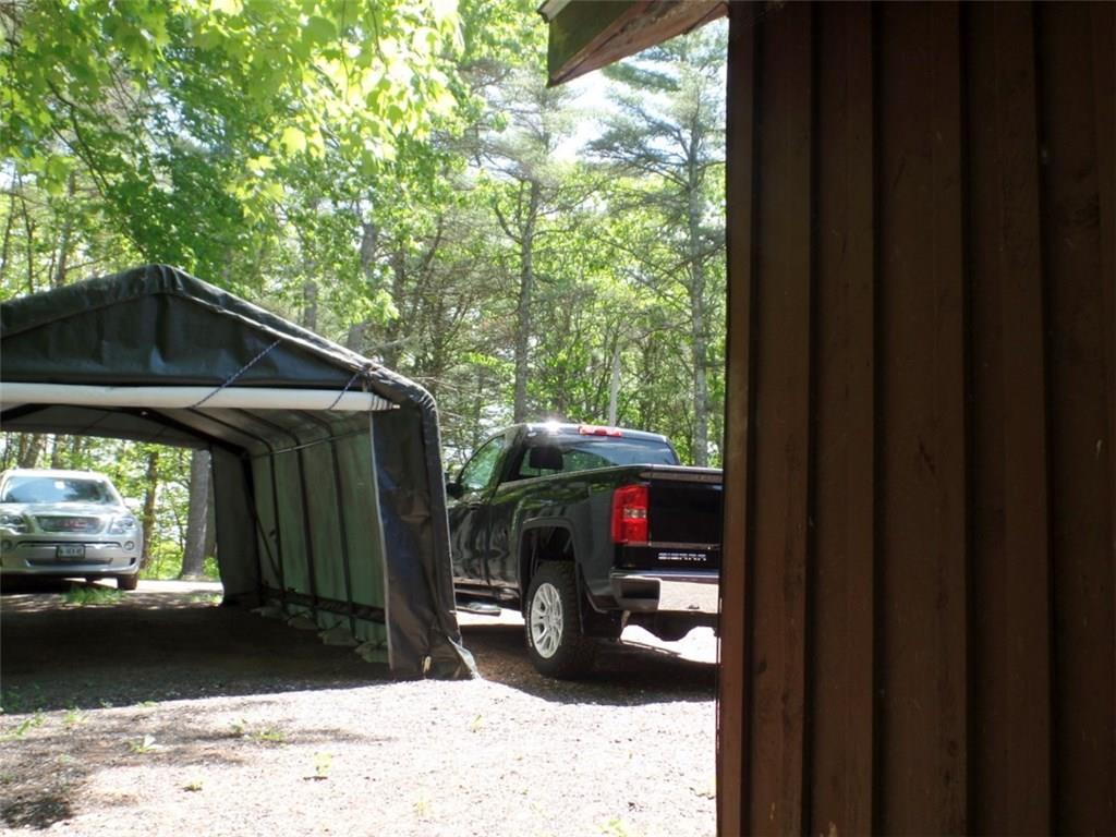 602 River Road Woolwich, ME 04579 - Photo 24 of 33 Portable garage will stay with the...