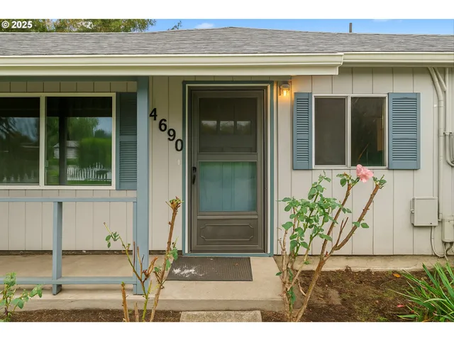 a front view of a house with a porch