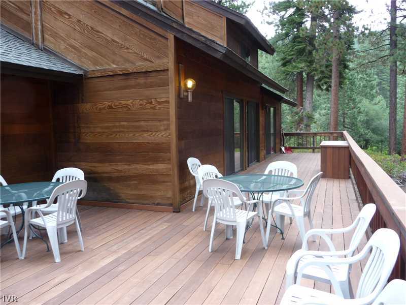 979 Cart Court Incline Village, NV 89451 - Photo 12 of 34 a patio with wooden floors and outdoor seating