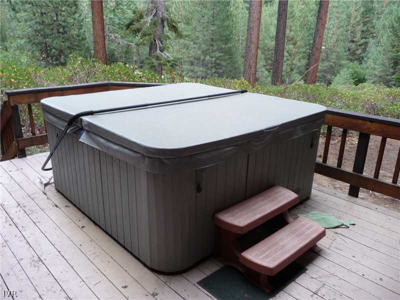 979 Cart Court Incline Village, NV 89451 - Photo 23 of 34 a view of a roof deck with wooden floor and fence