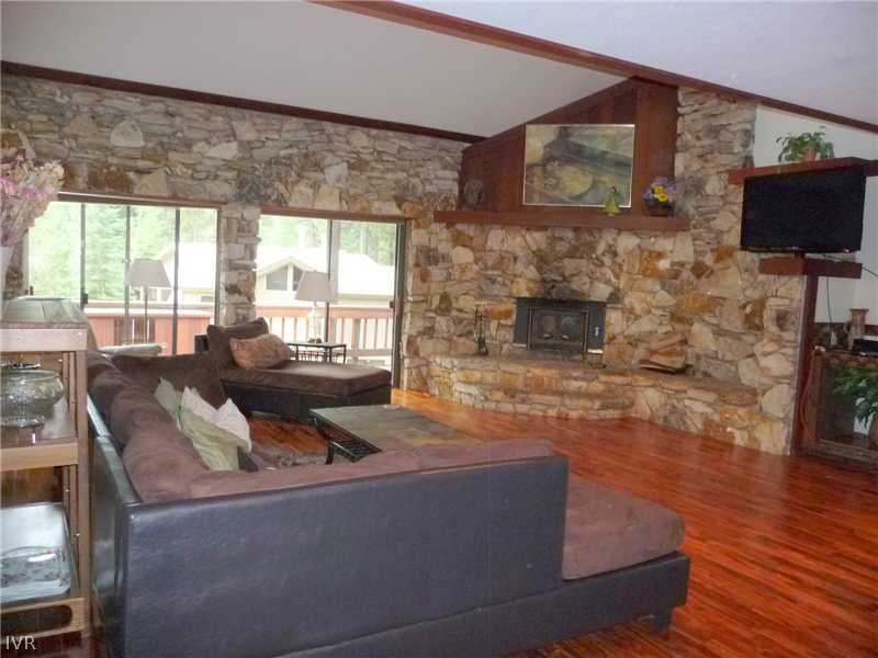 979 Cart Court Incline Village, NV 89451 - Photo 4 of 34 a living room with fireplace furniture and a flat screen tv