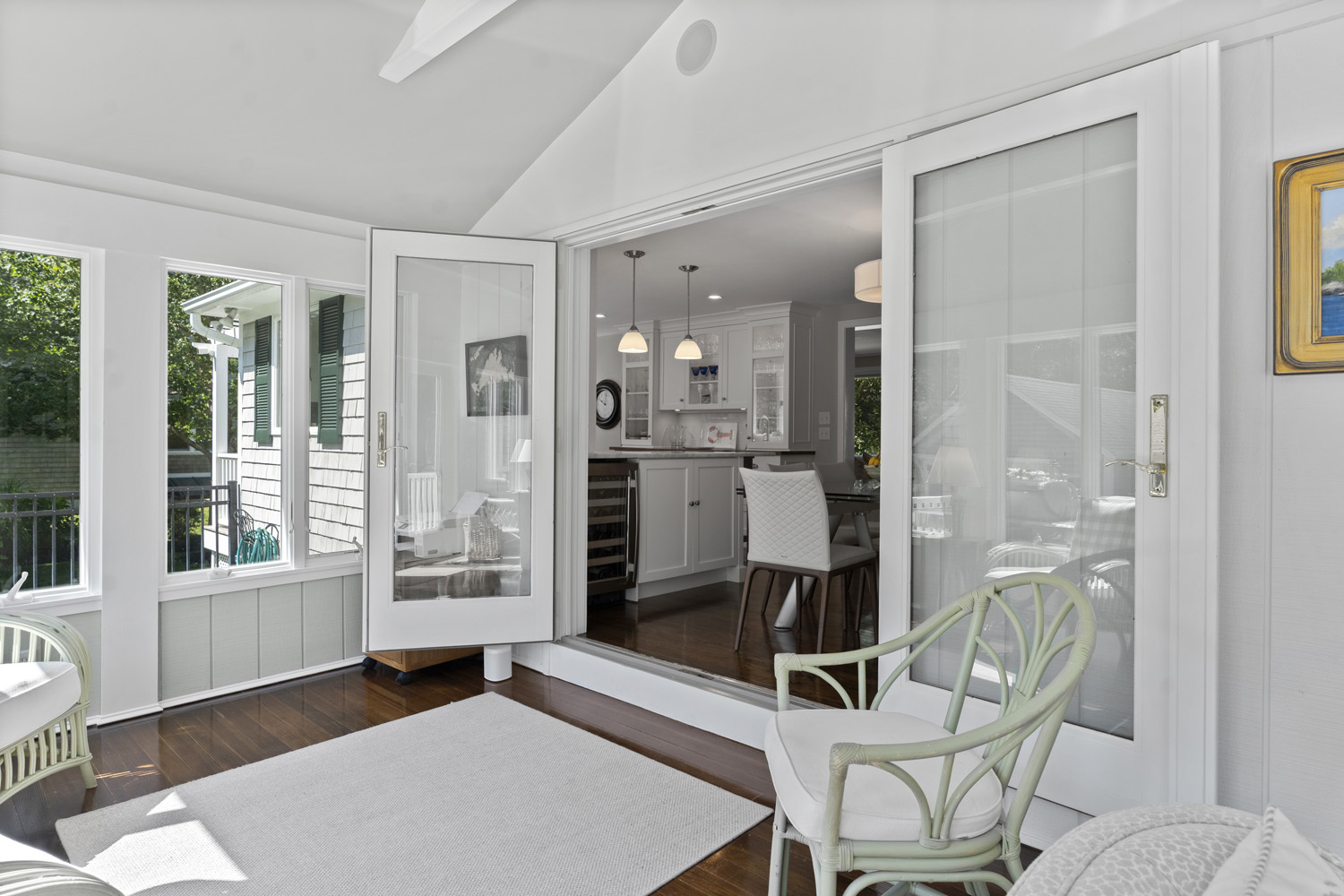 21 Kitts Field Circle Edgartown, MA 02539 - Photo 19 of 34 a room with gym equipment and large window