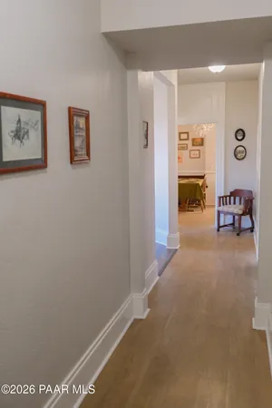 a view of a livingroom with furniture