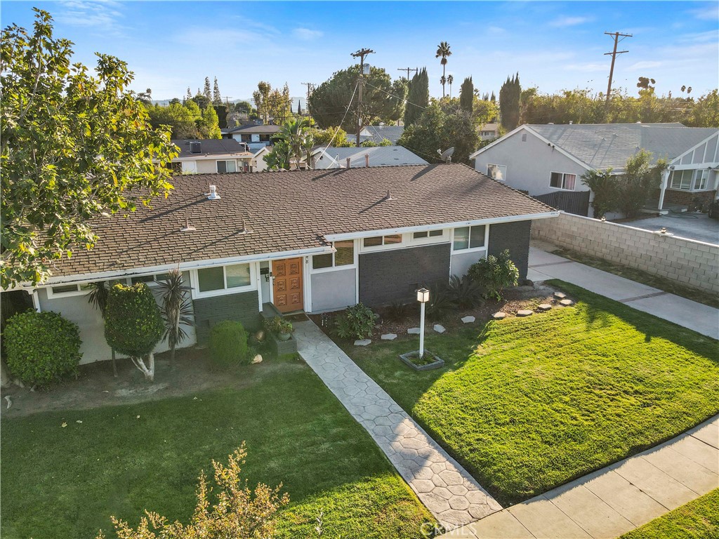 20448 Eccles Street Winnetka, CA 91306 - Photo 2 of 54 an aerial view of residential houses with outdoor space and swimming pool