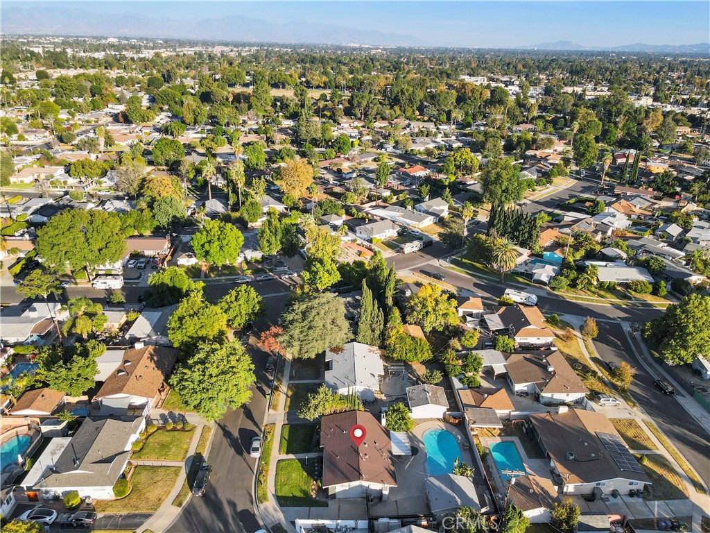 20448 Eccles Street Winnetka, CA 91306 - Photo 53 of 54 an aerial view of residential houses with outdoor space