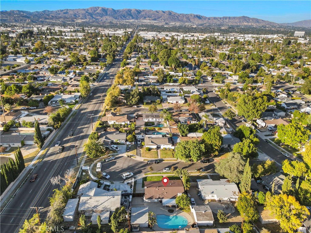 20448 Eccles Street Winnetka, CA 91306 - Photo 54 of 54 an aerial view of residential houses with outdoor space