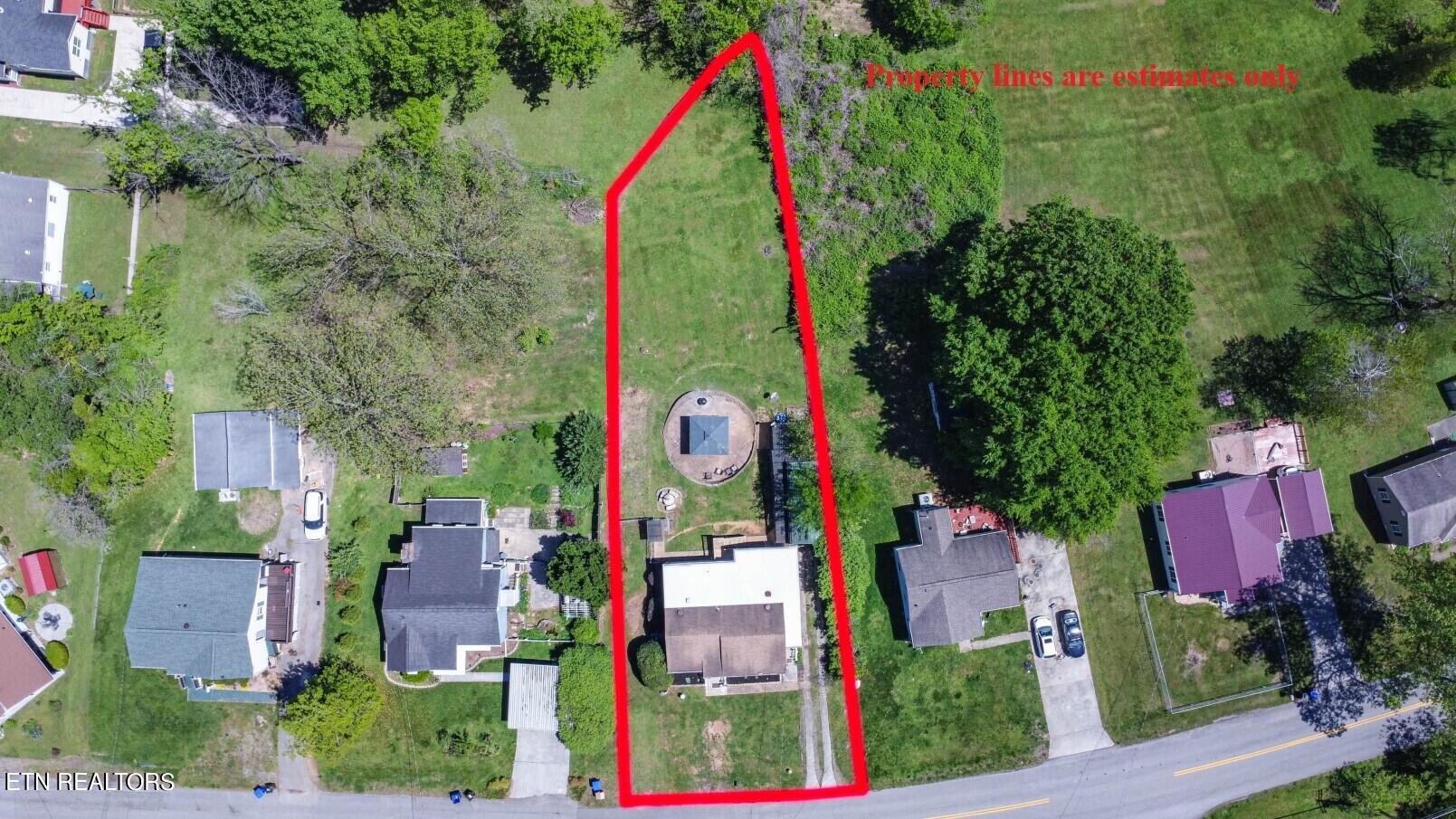 120 Salem Road Oak Ridge, TN 37830 - Photo 29 of 29 Overhead with lines for estimate only