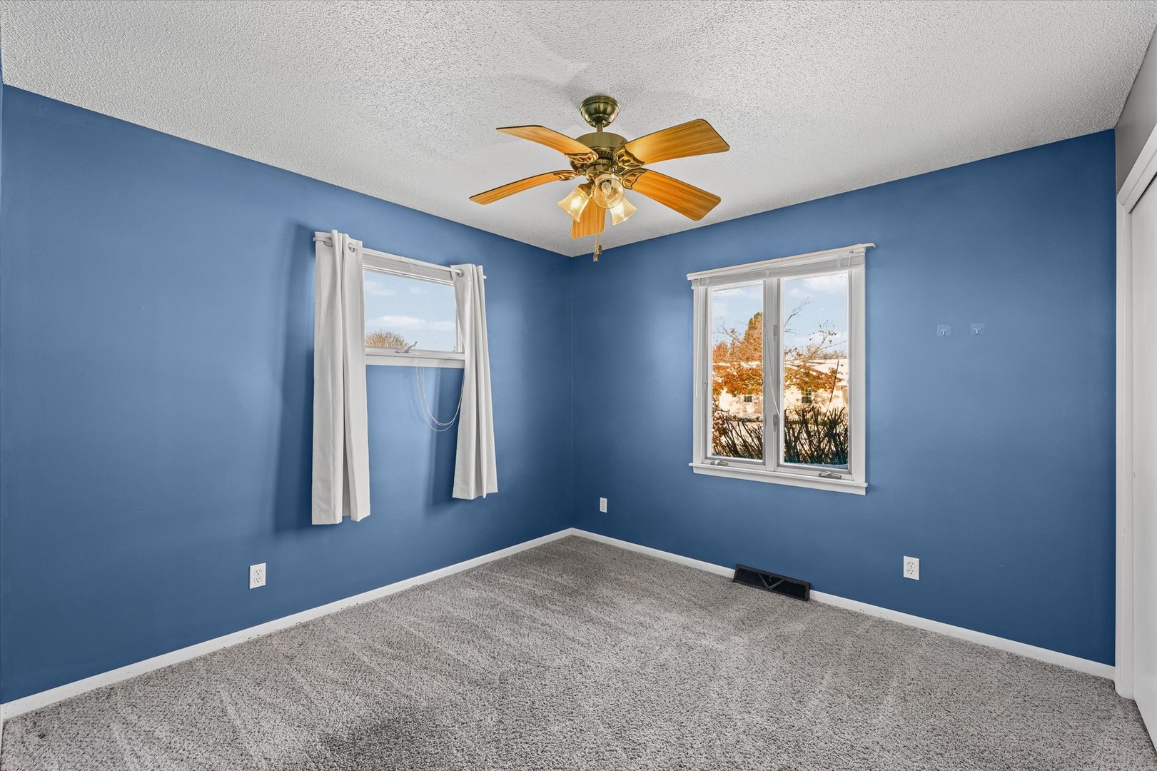 1058 North Drive Rantoul, IL 61866 - Photo 27 of 37 an empty room with windows and fan