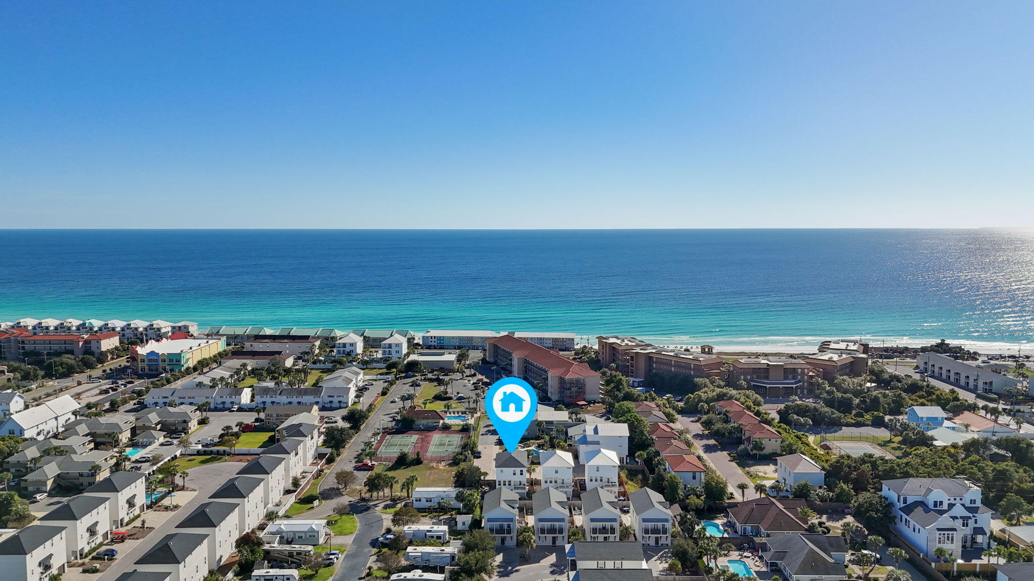 10 Blue Surf Lane Miramar Beach, FL 32550 - Photo 50 of 60 a view of outdoor space and ocean view