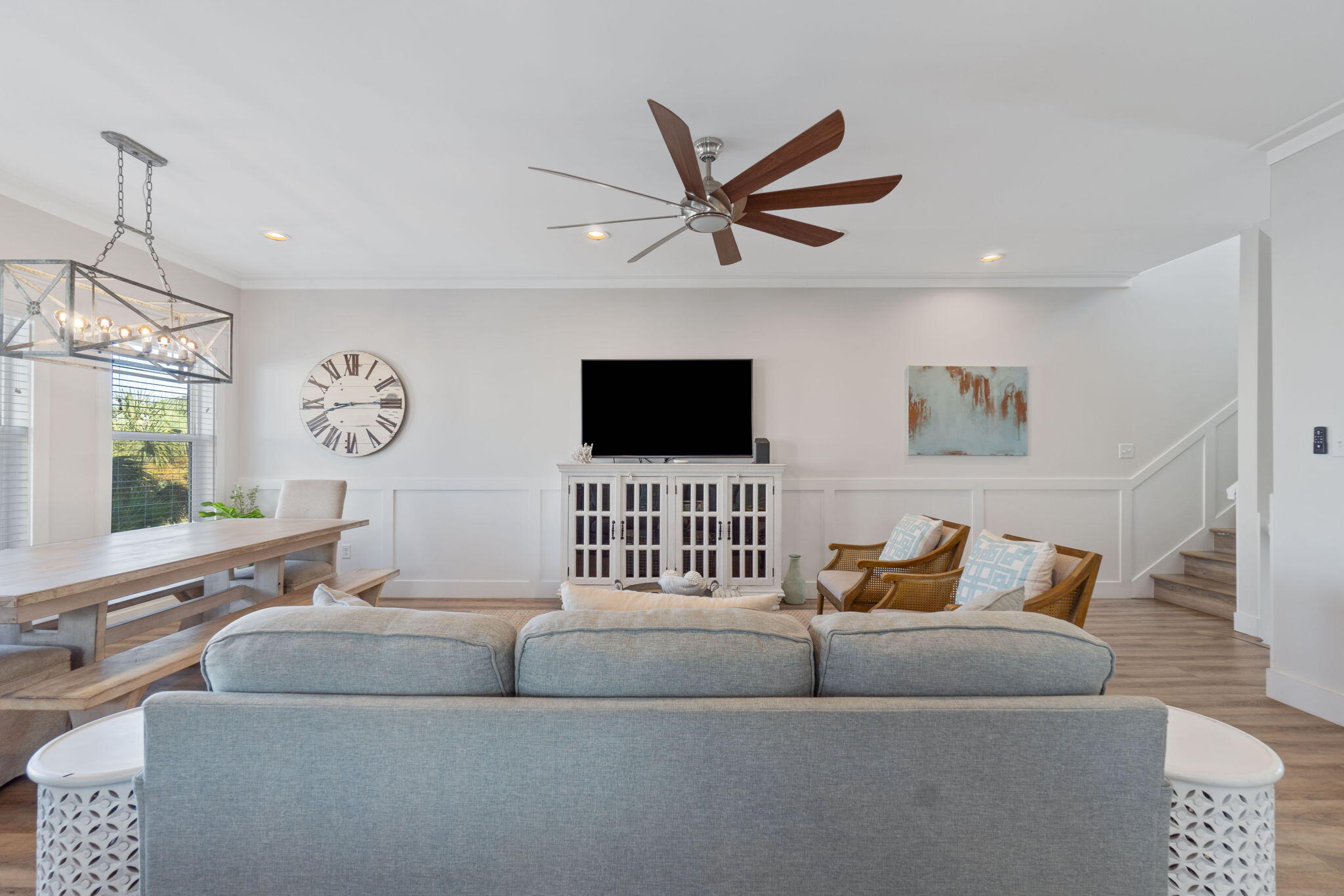 10 Blue Surf Lane Miramar Beach, FL 32550 - Photo 10 of 60 a living room with furniture and a flat screen tv