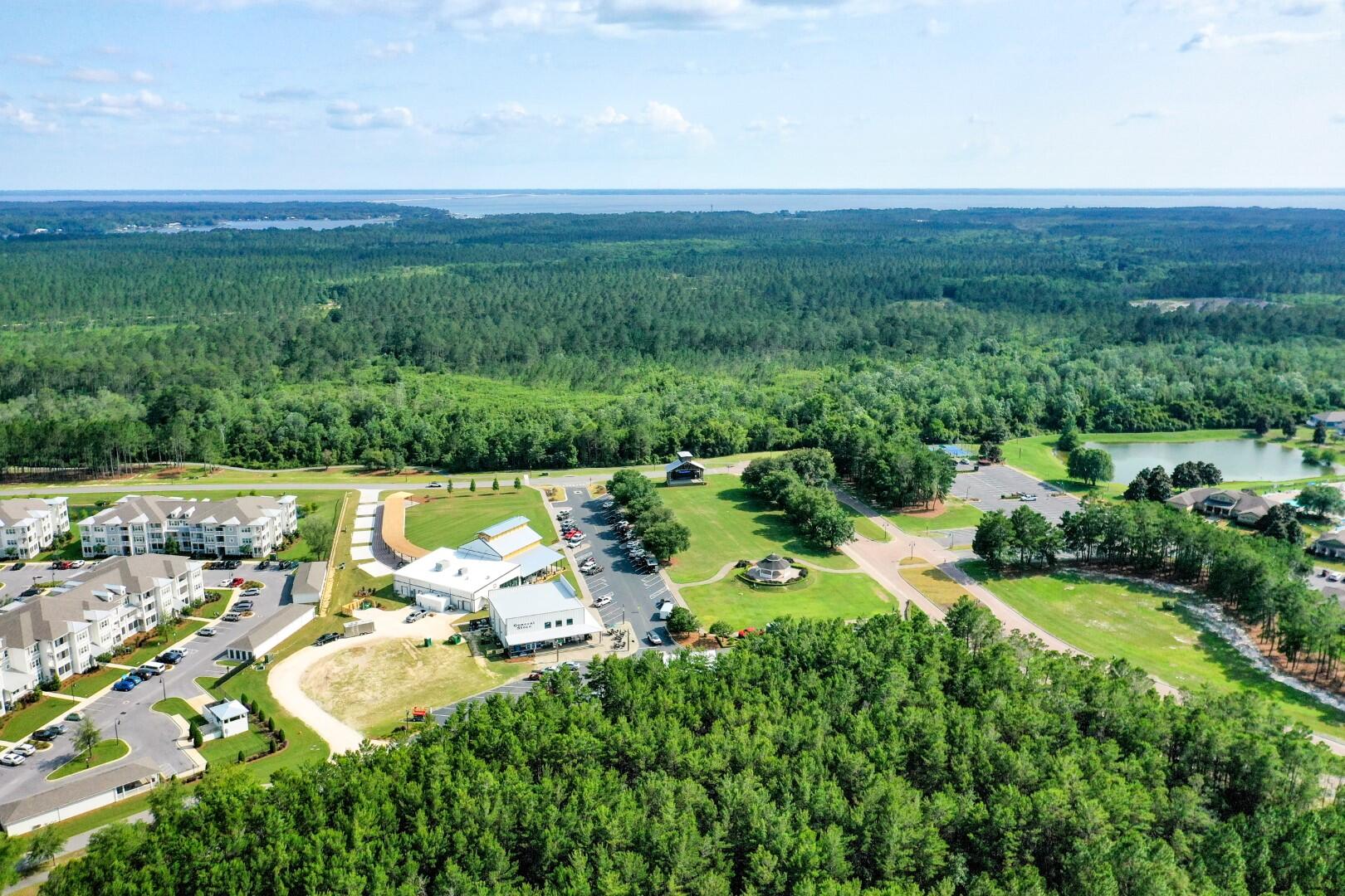 486 Fanny Ann Way Freeport, FL 32439 - Photo 39 of 58 a view of a lake with green field