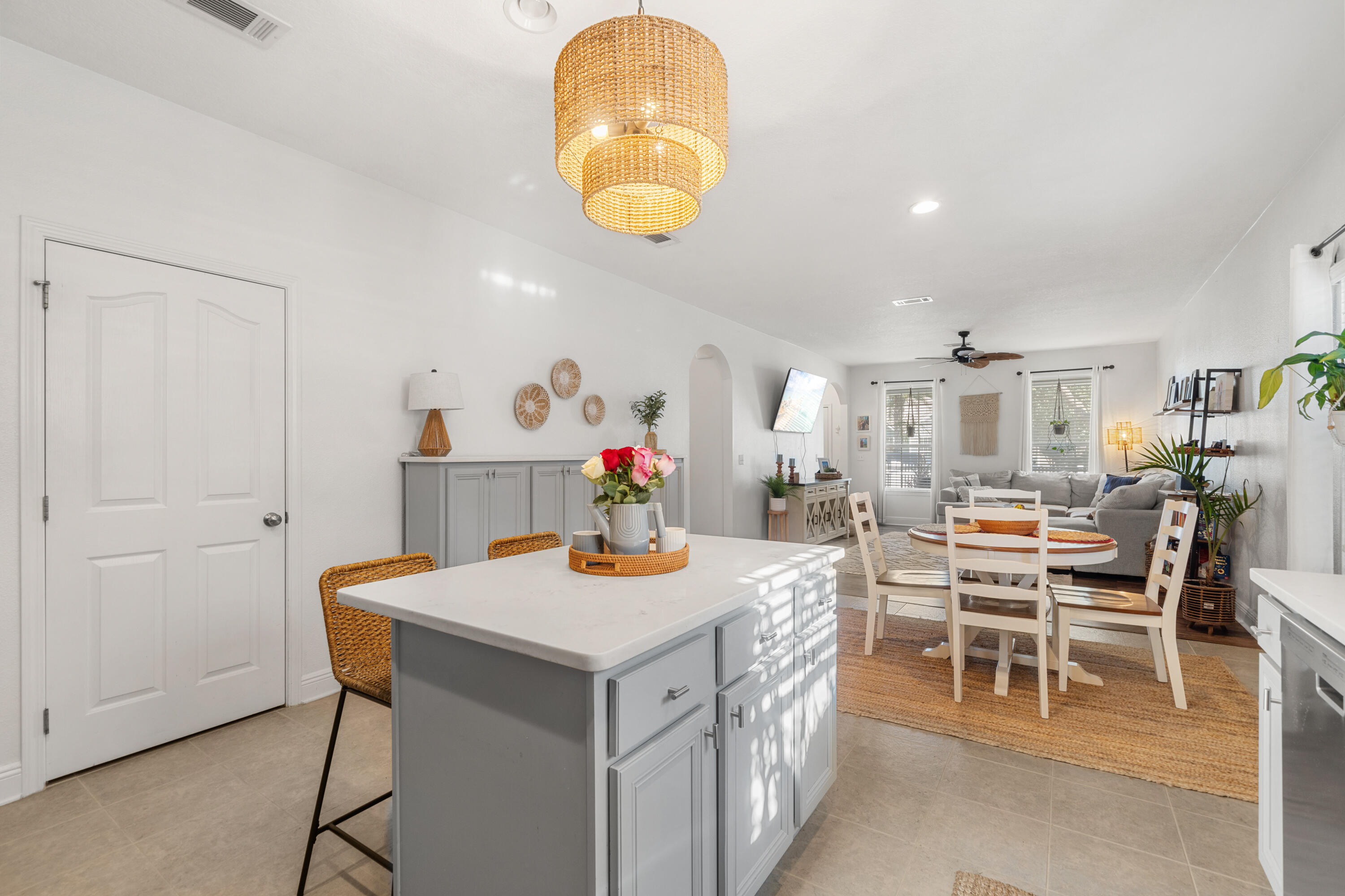 486 Fanny Ann Way Freeport, FL 32439 - Photo 8 of 58 a view of a dining room and kitchen