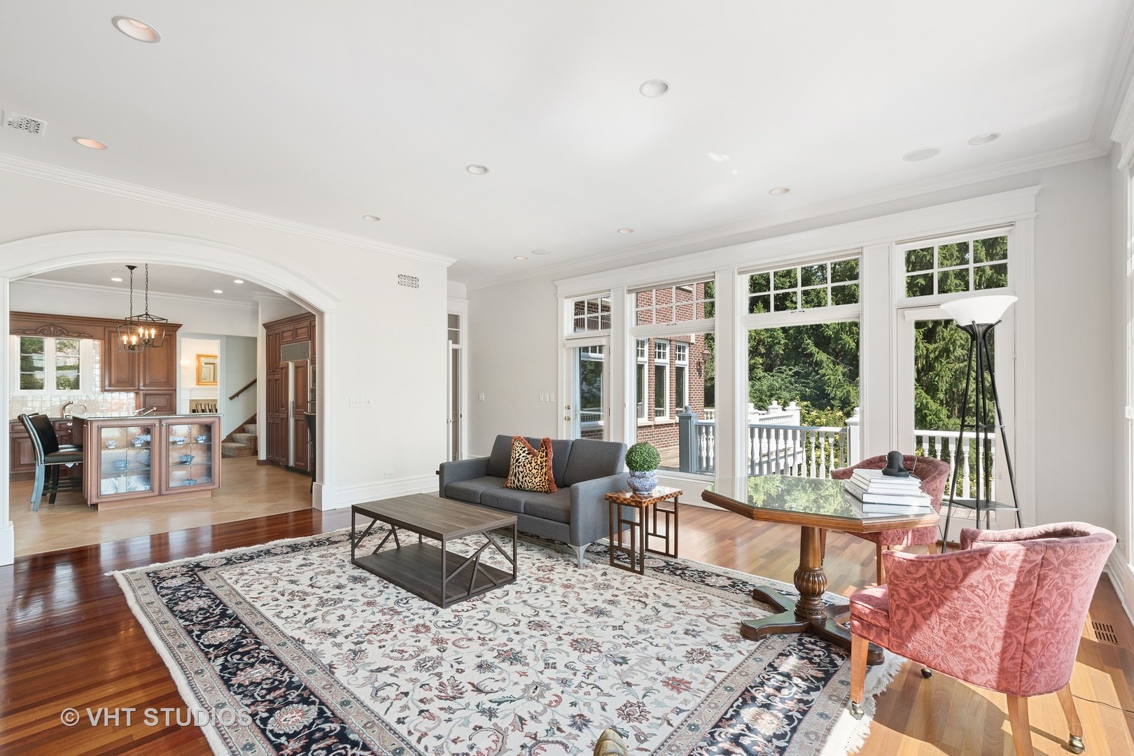 738 Tower Road Winnetka, IL 60093 - Photo 25 of 58 a living room with furniture and a rug