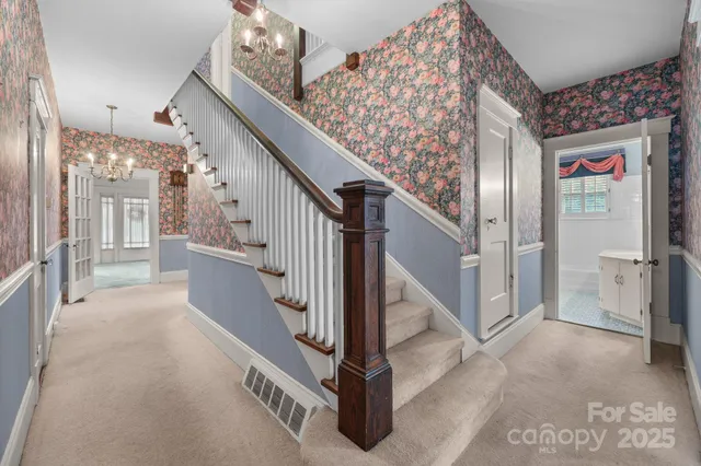 a view of entryway and hall