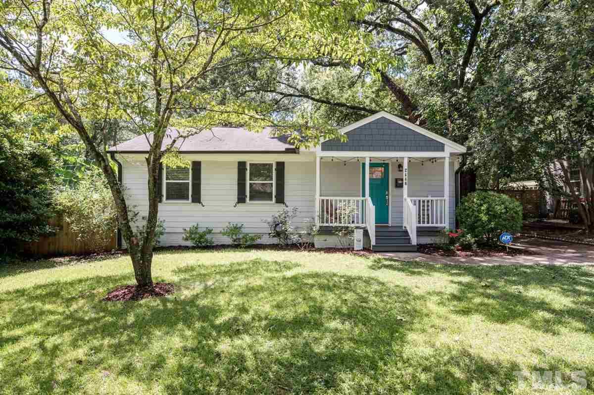 2446 Stevens Road Raleigh, NC 27610 - Photo 3 of 30 a front view of house with yard and green space