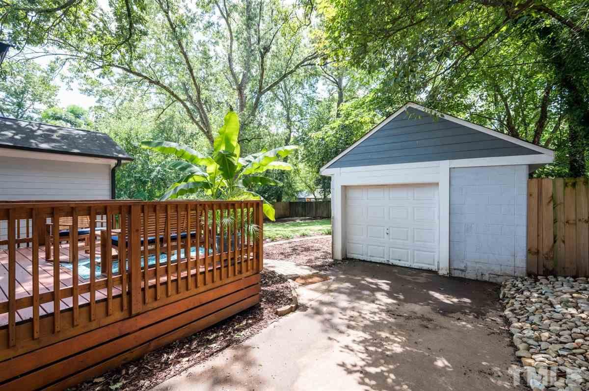 2446 Stevens Road Raleigh, NC 27610 - Photo 10 of 30 a view of a wooden fence