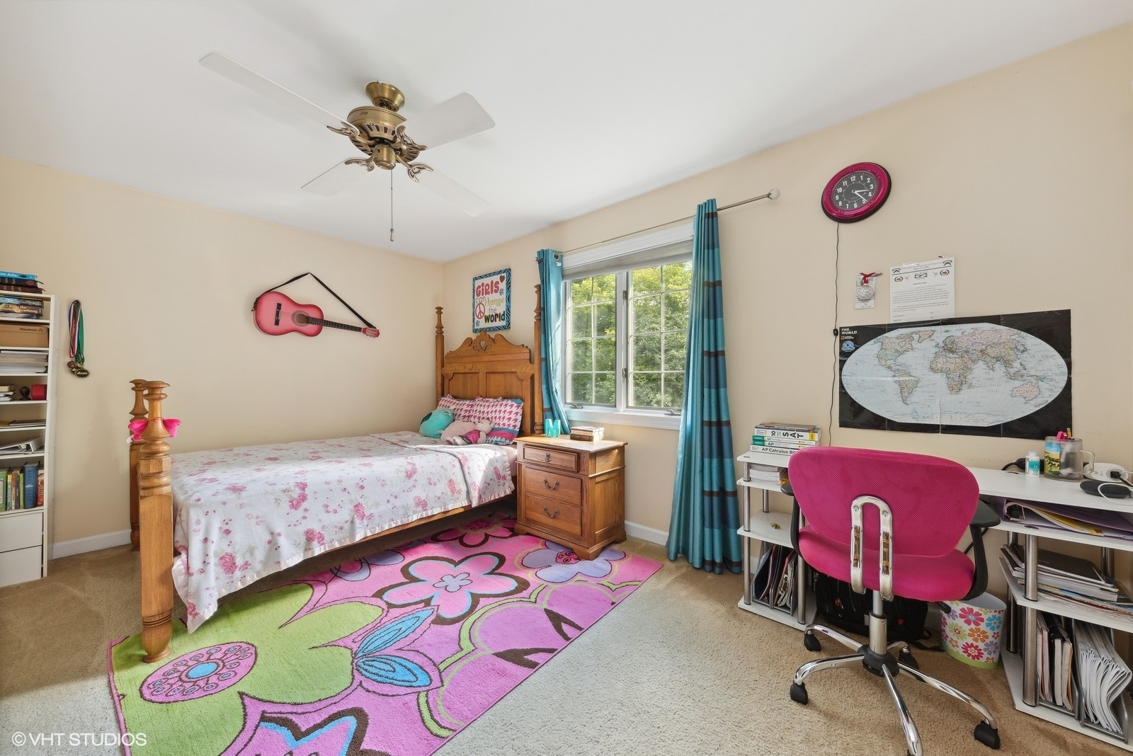 1483 West Shire Circle Inverness, IL 60067 - Photo 14 of 23 a bedroom with a bed a dresser and chair