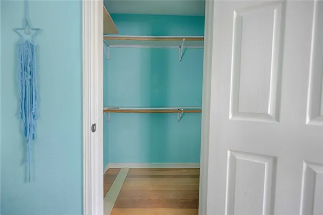 a view of walk in closet