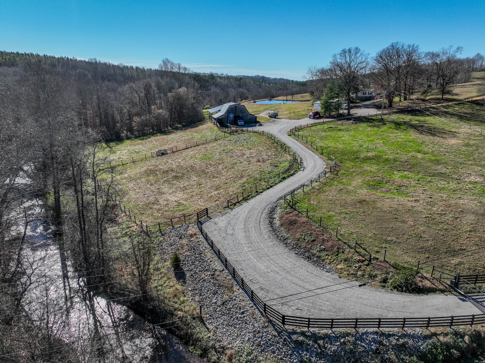 875 Waterloo Road Westpoint, TN 38486 - Photo 6 of 60 a view of a backyard with trees