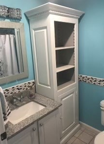 330 Sunderland Road, Unit 78 Worcester, MA 01604 - Photo 7 of 27 a bathroom with a granite countertop sink and a mirror