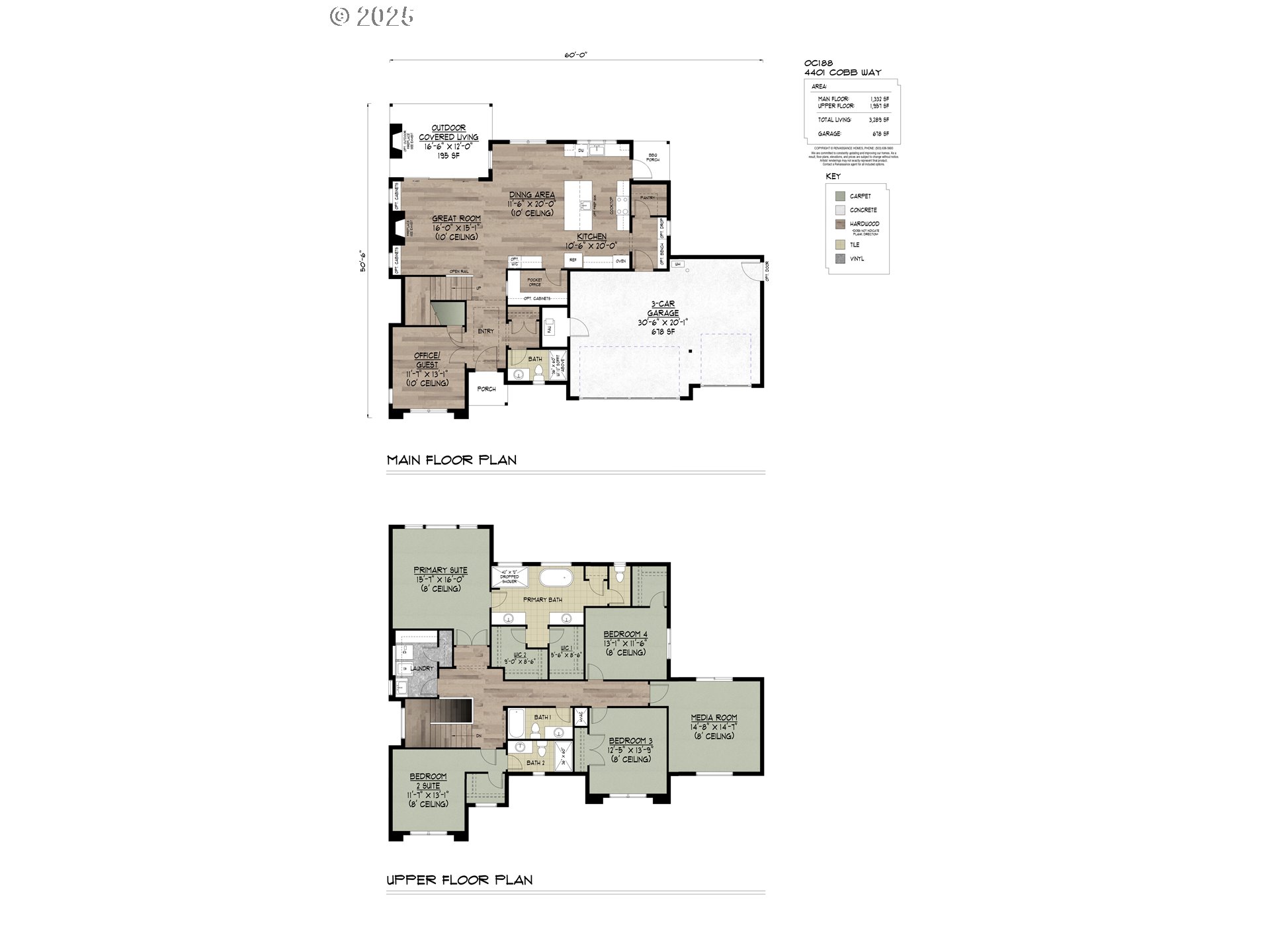 4401 Cobb Way Lake Oswego, OR 97035 - Photo 28 of 28 Floor Plan