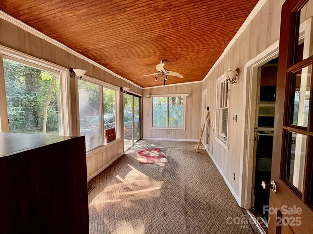 a very nice looking room with a large window