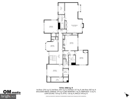 a black and white photo of a floor plan