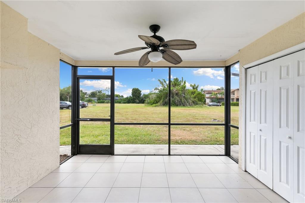 17017 Golfside Circle, Unit 404 Fort Myers, FL 33908 - Photo 18 of 22 a view of an empty room and window