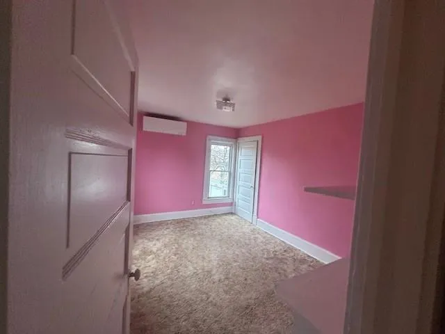 a view of empty room