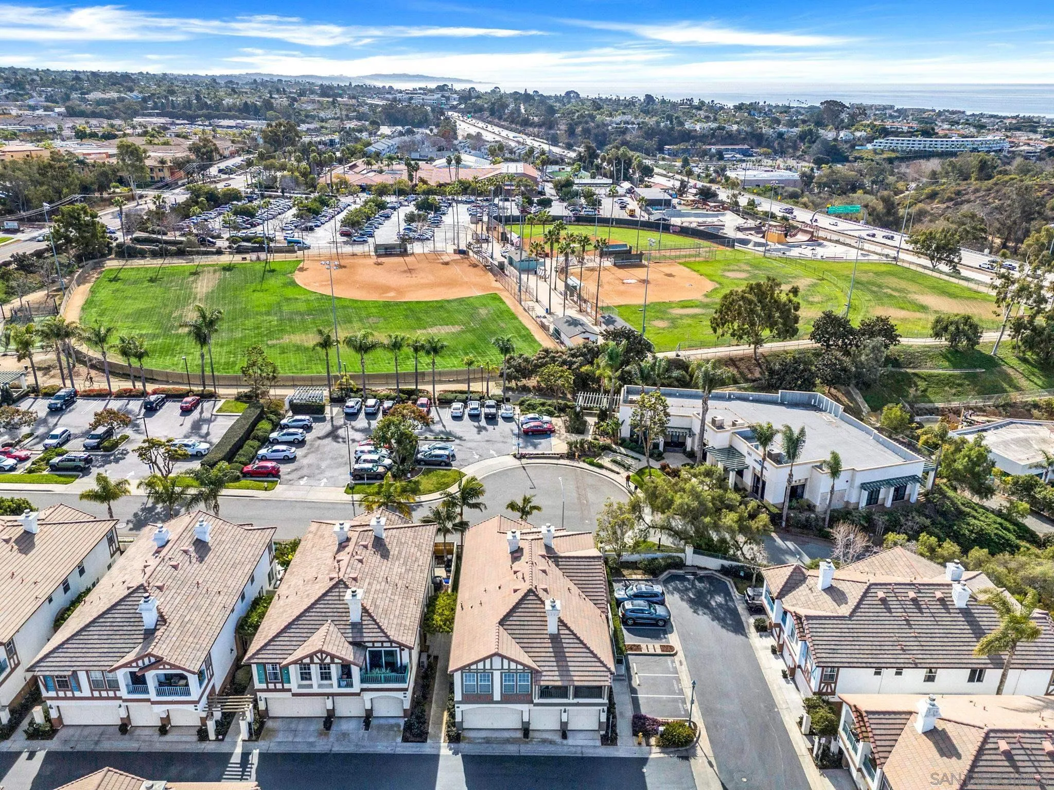 549 Sweet Pea Place Encinitas, CA 92024 - Photo 27 of 29 an aerial view of residential houses with outdoor space