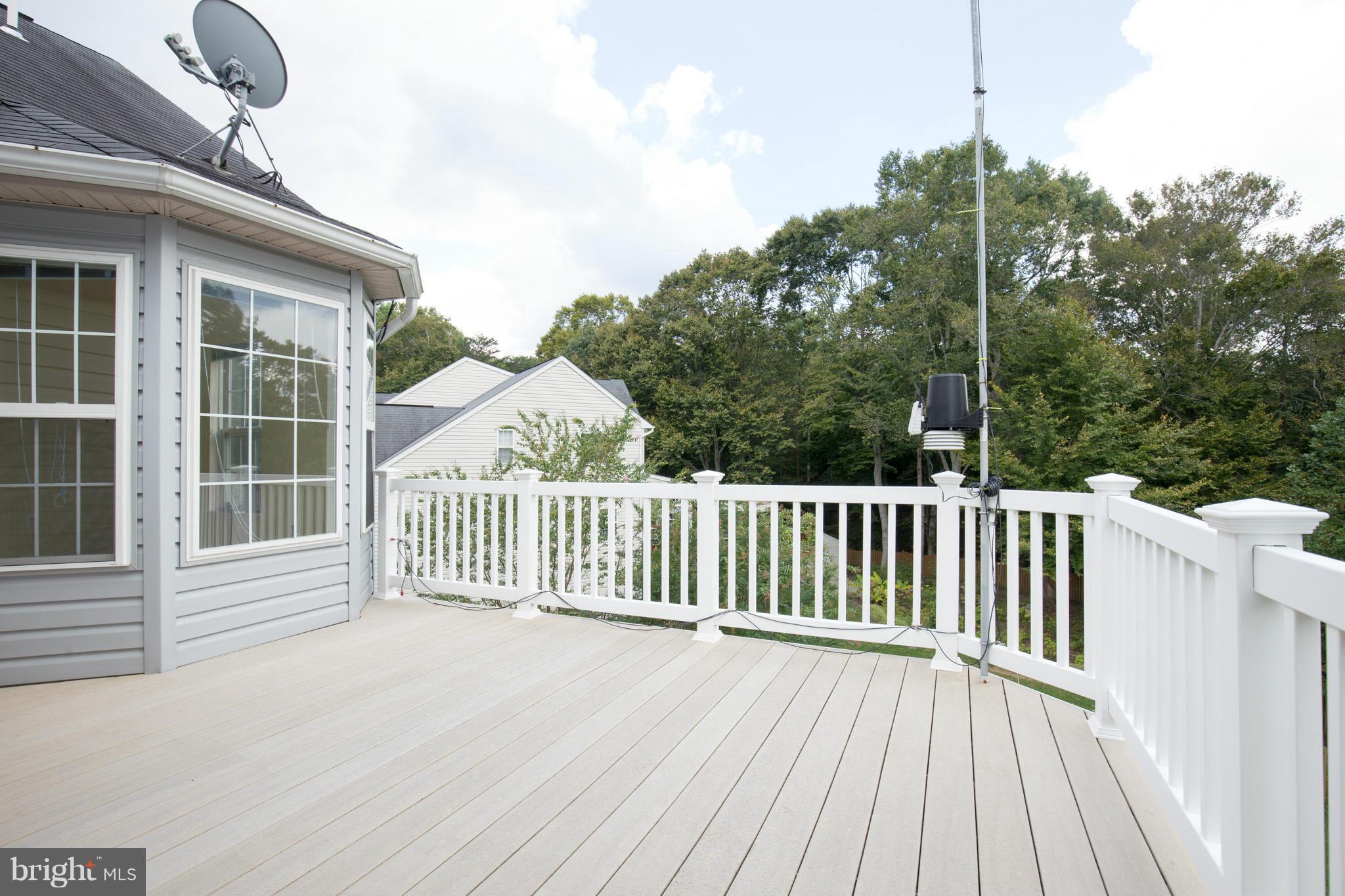14902 Ridge Farm Court Bowie, MD 20715 - Photo 28 of 30 Bedroom (Master) - Upper Level Deck