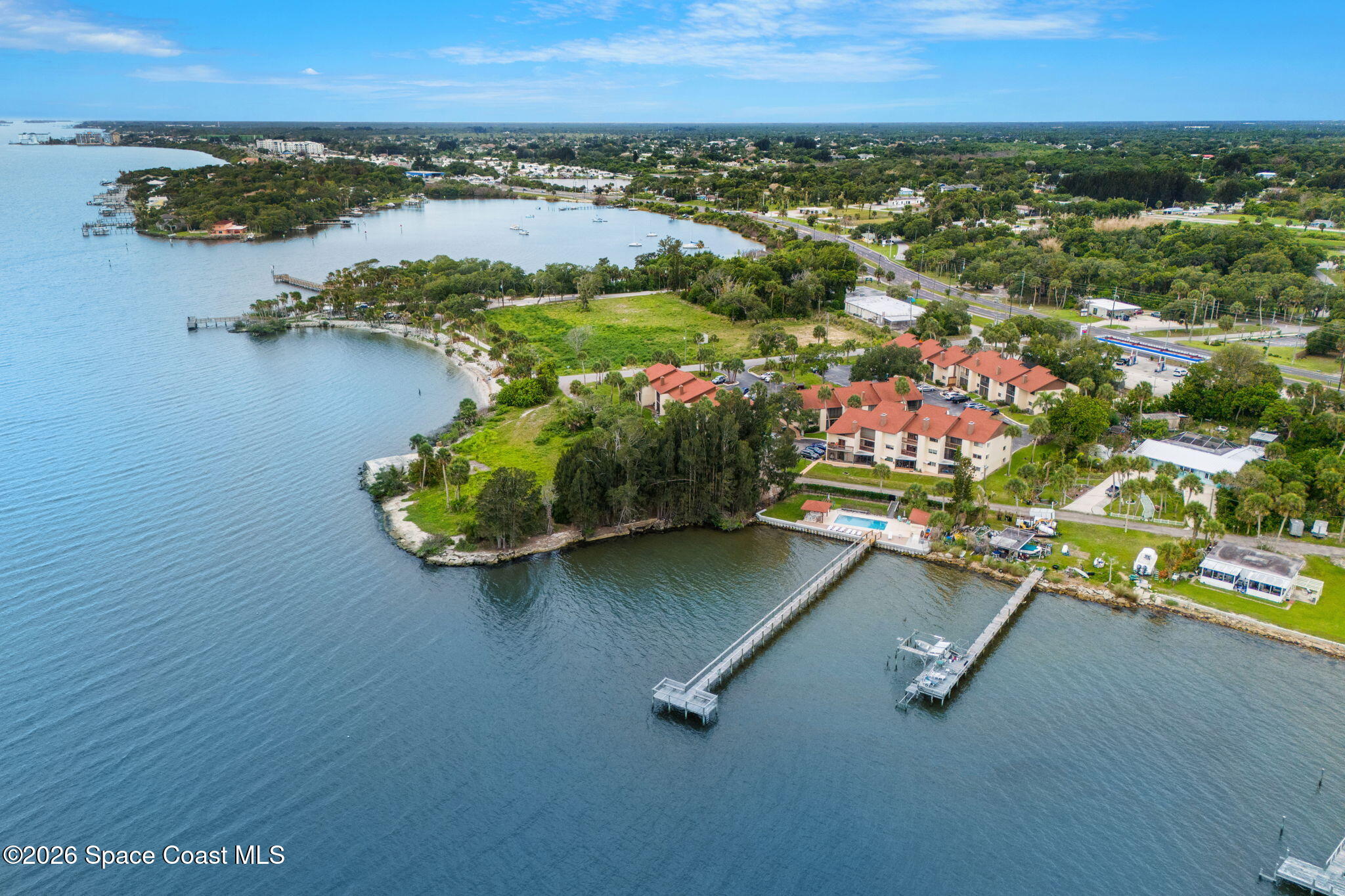 3121 Kirkland Road Northeast Palm Bay, FL 32905 - Photo 49 of 52 an aerial view of a city